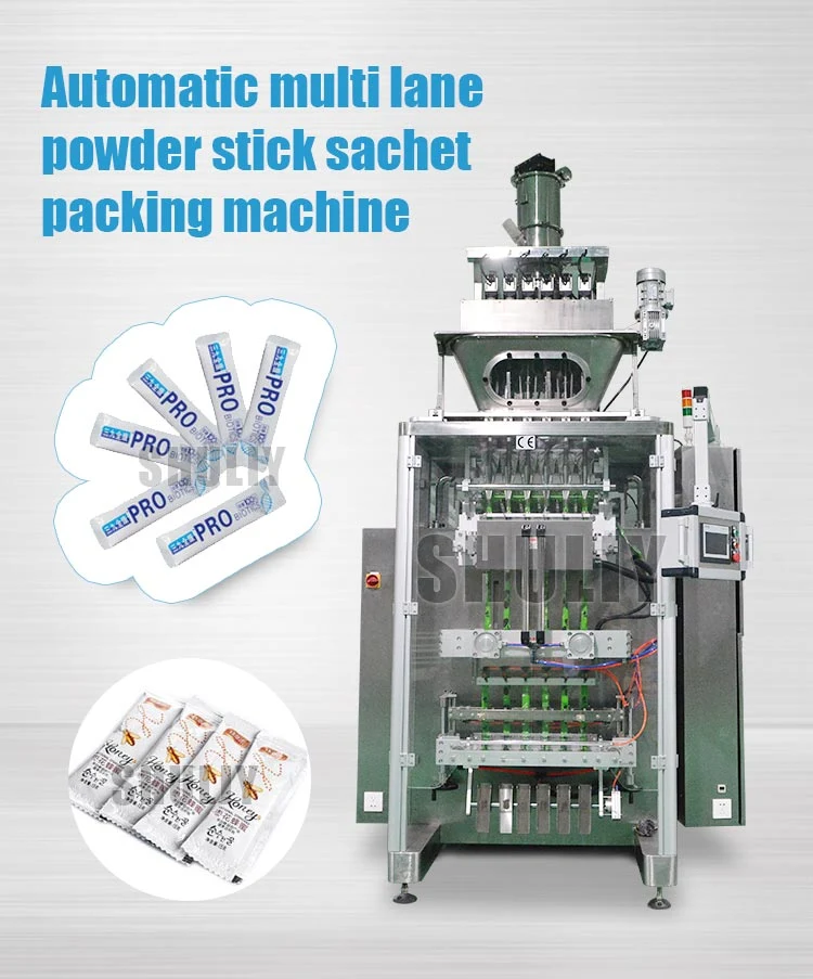 Automatic Multi-Row Powder Packaging Machine Curry Powder Packing Machine