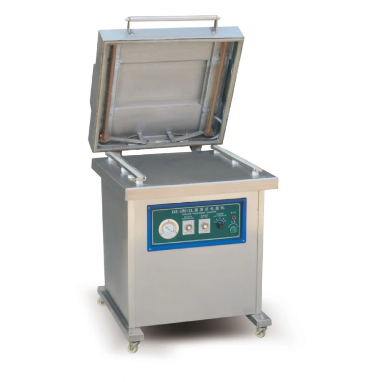 Single Chamber Vacuum Sealer Packaging Machine for Fruit, Vegetable, Food, Tea, Rice, Meat