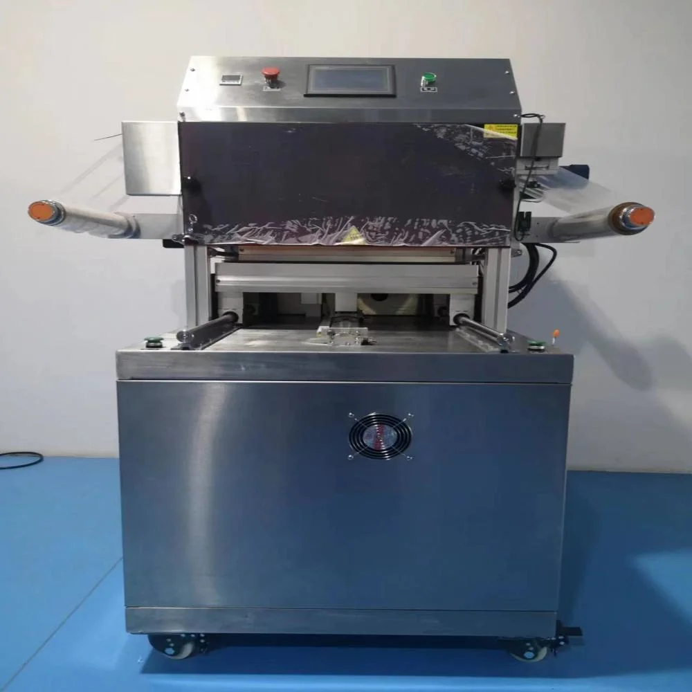 Frozen Durain /Fresh Meat/Seafood Vertical Type Vacuum Skin Packing Machine