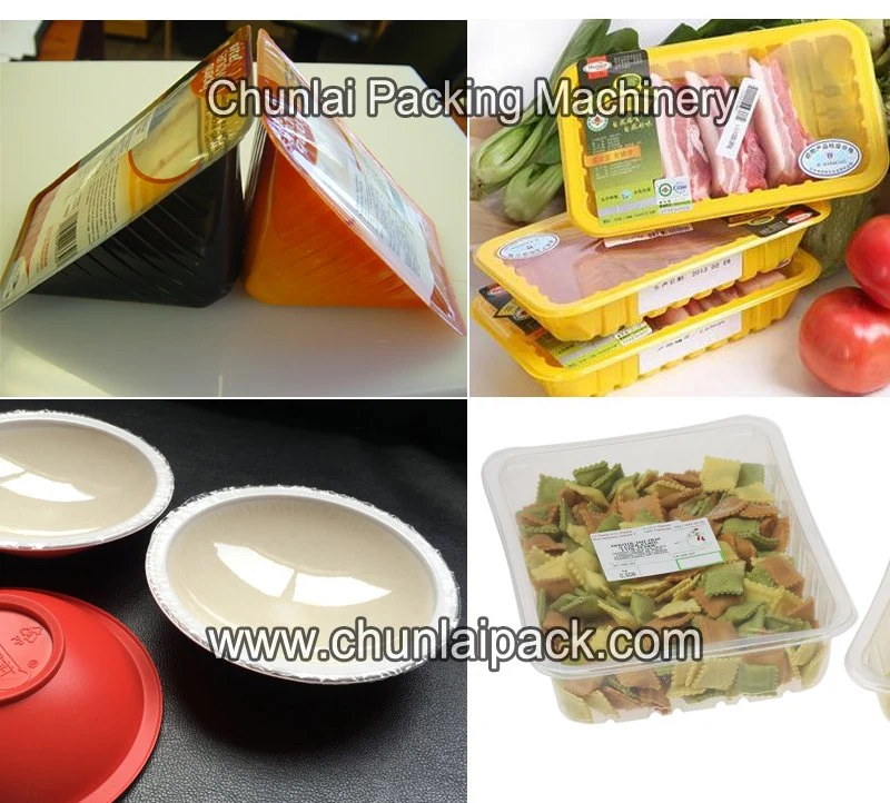 Noodles Pasta Sandwich Bread Sauce Olive Potato Chips Dates Grapes Ready Meal Food Modified Atmosphere Packaging Sealing Machine