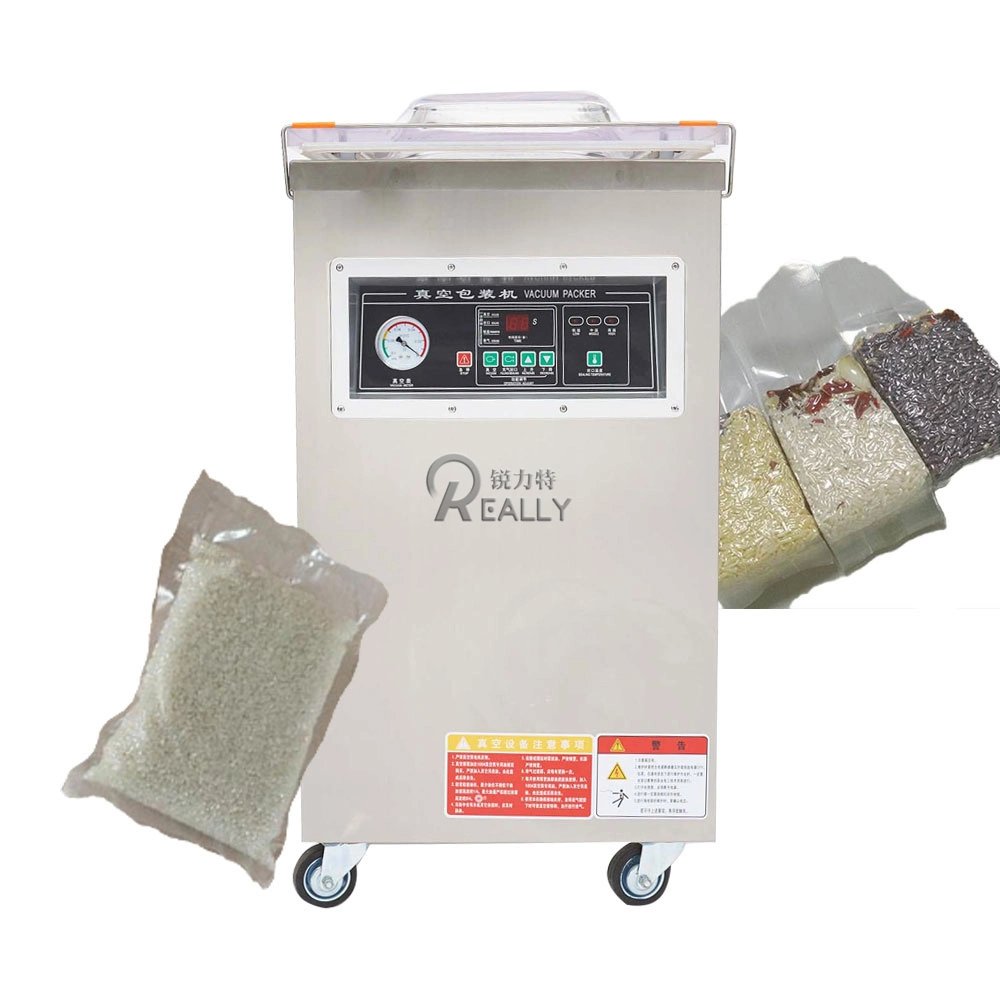 Food Vertical Internal Vacuum Packaging Machine Commercial Internal Vacuum Electronic Products Vacuum Continuous Sealing Machine