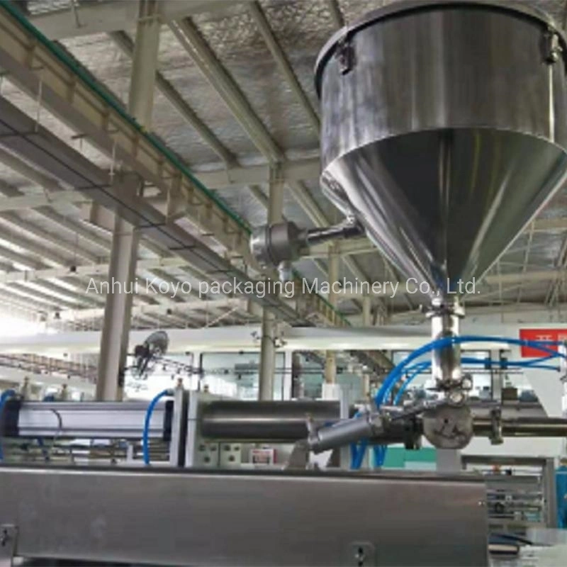 Kyl730b Automatic Fruit Packaging, Jam, Honey/Paste/Ketchup/Mayonnaise Chocolate, Palm Oil Liquid Filling Sealing Packing Machine