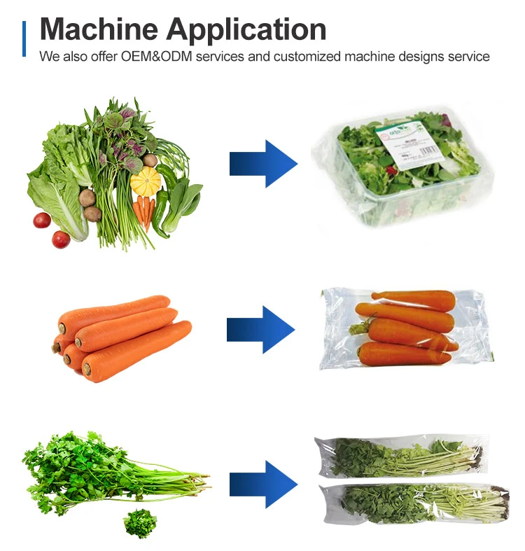 Lettuce and Onion Tomato Cucumber Sausage Chicken Tortillas Frozen Vegetable Fruit Vertical Packing Machine