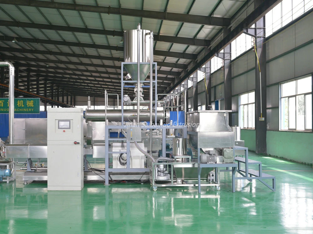 Vegetarian Meat Protein Machine Soya Chunks Processing Line