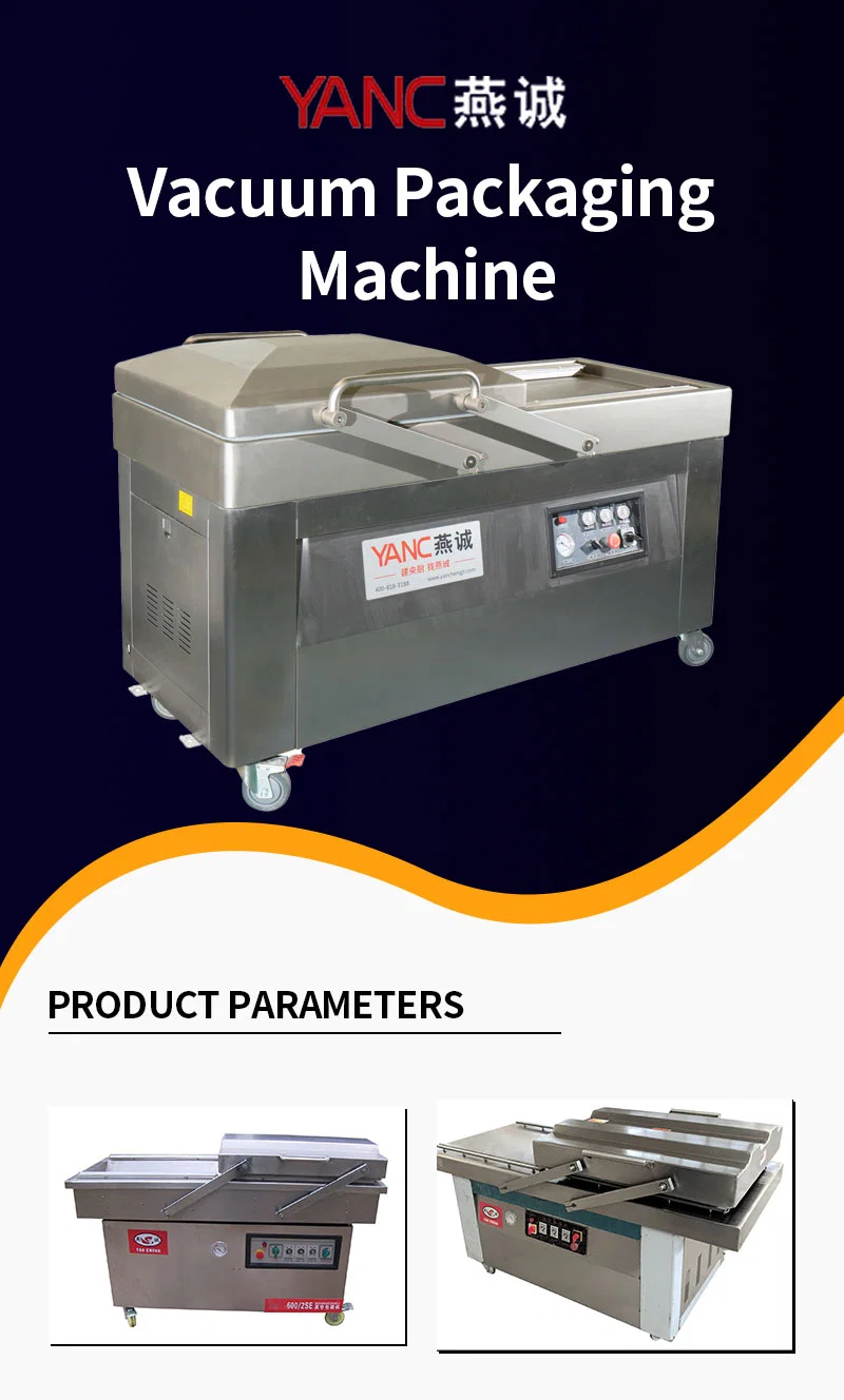 Updated Version Automatic Food Vacuum Packaging Machine Chicken Sausage Packaging Machine