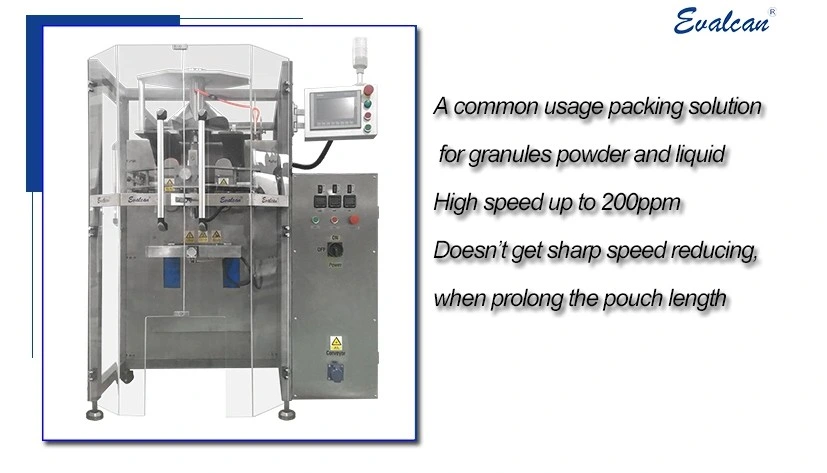 Patented High Speed Cocoa Malt Soup Flour Pouch Packaging Machine