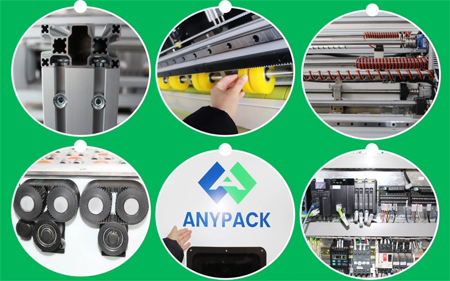 Anypack Manufacturer Box Maker China Fully Automatic Corrugated Cardboard High-Speed Carton Packing Box Making Machine Machine for Factory