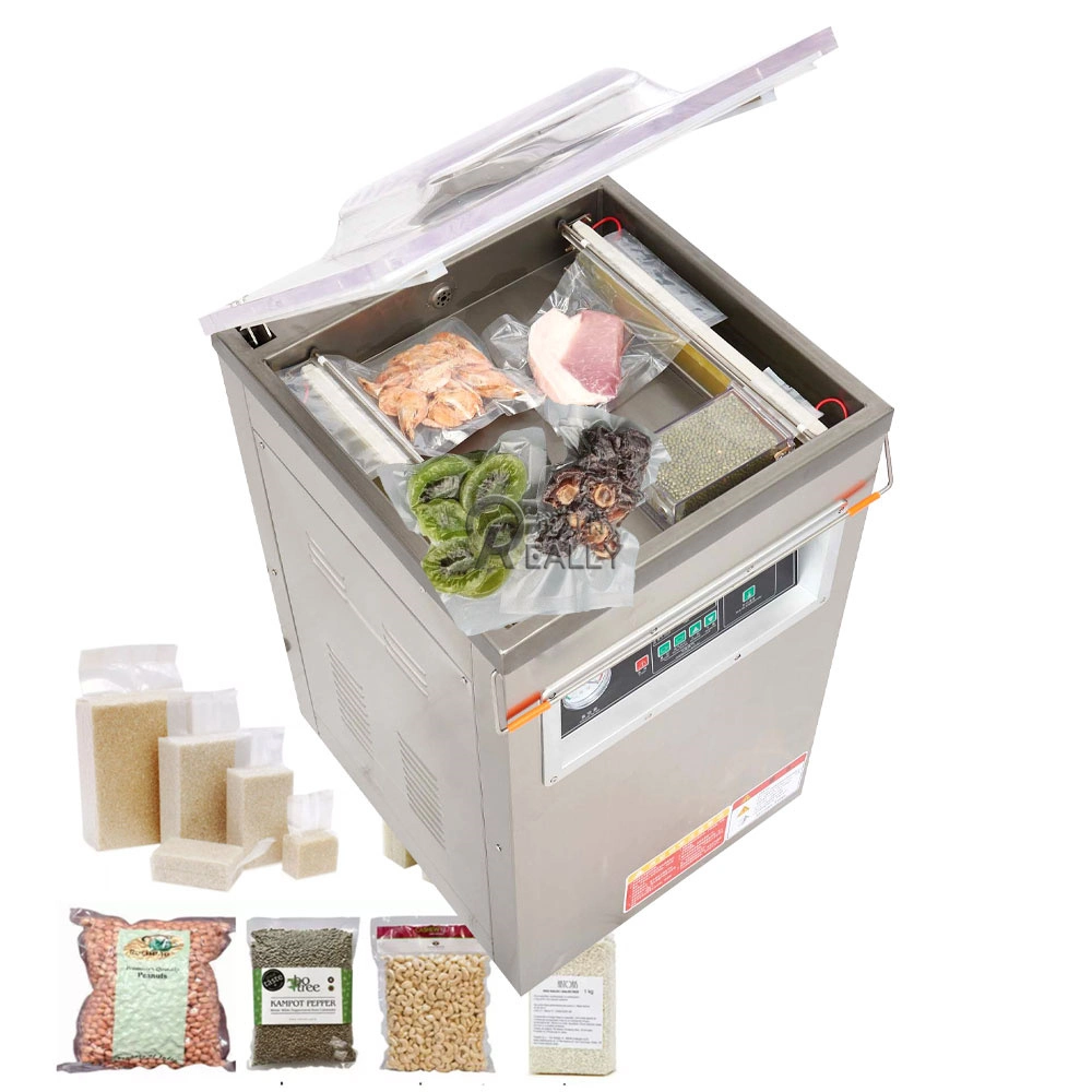 Food Vertical Internal Vacuum Packaging Machine Commercial Internal Vacuum Electronic Products Vacuum Continuous Sealing Machine