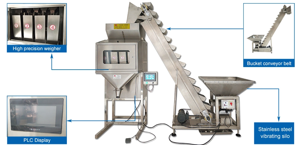 1kg 2kg 3kg High-Quality Low Price Seed Rice Animal Feed Packing Machine