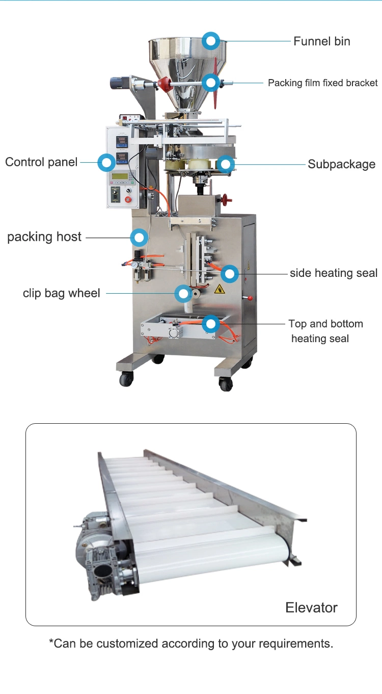 Economical Automatic Plastic Bag Premade Pouch Granule Filling Sealing Packing Food Industry Packaging Machines for Small Business