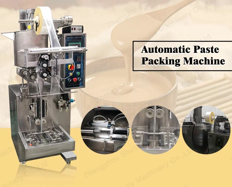 Multi-Function Peanut Butter Sauce Wafer Biscuits Corn Tea Packing Machine for Sale