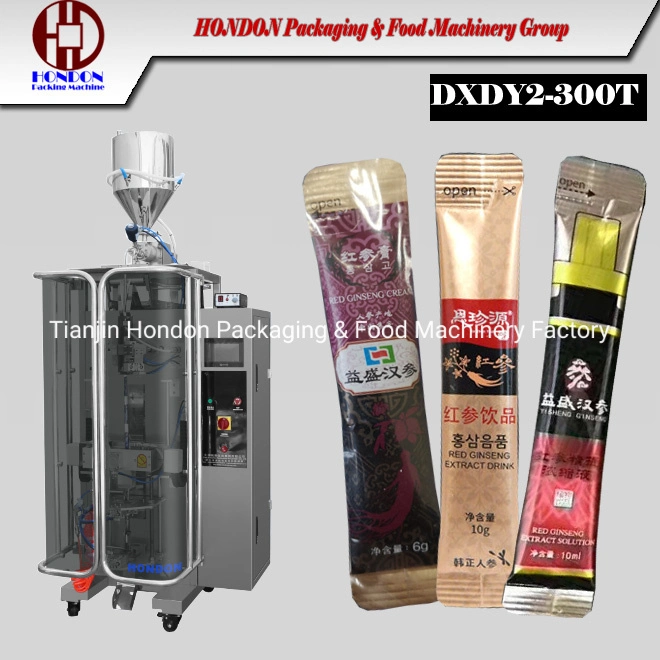 Automatic Bag Seafood Sauce Seafood Sauce Fish Sauce Fruit Jam Curry Paste Peanut Butter Food Filling and Packing Machines