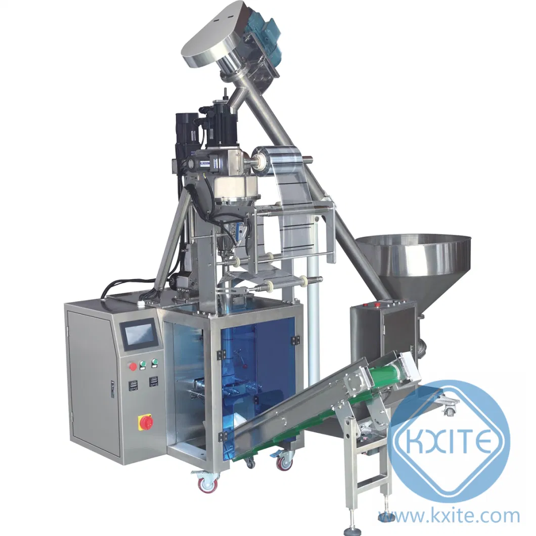 Automatic Granular Packing Snack Foods Beans Seeds Rice Sugar Salt Grain Packaging Machine