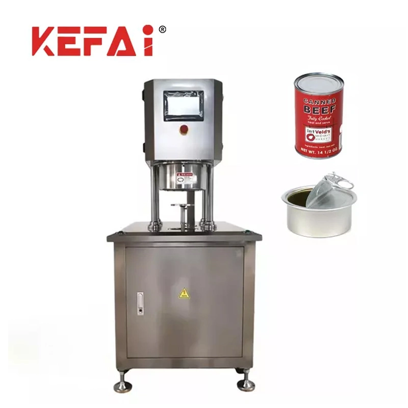 Kefaichina Small Business Tin Can Seamer Machine for Food Packaging Seaming