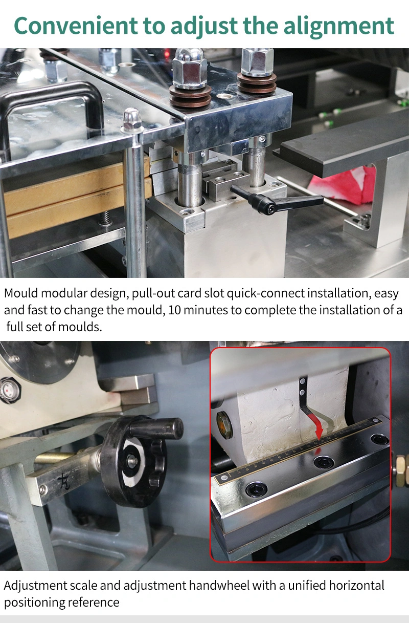 Meets GMP Standard Dpp 260r Food Candy Blister Forming Packaging Machine