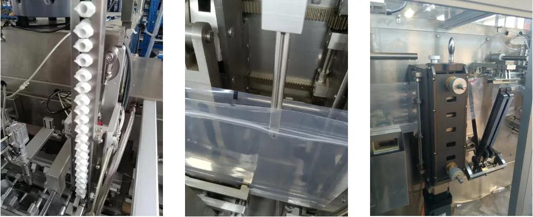 Automatic Horizontal Ziplock Bag Rice and Sugar Filling and Sealing Packing Machines up to 1kg