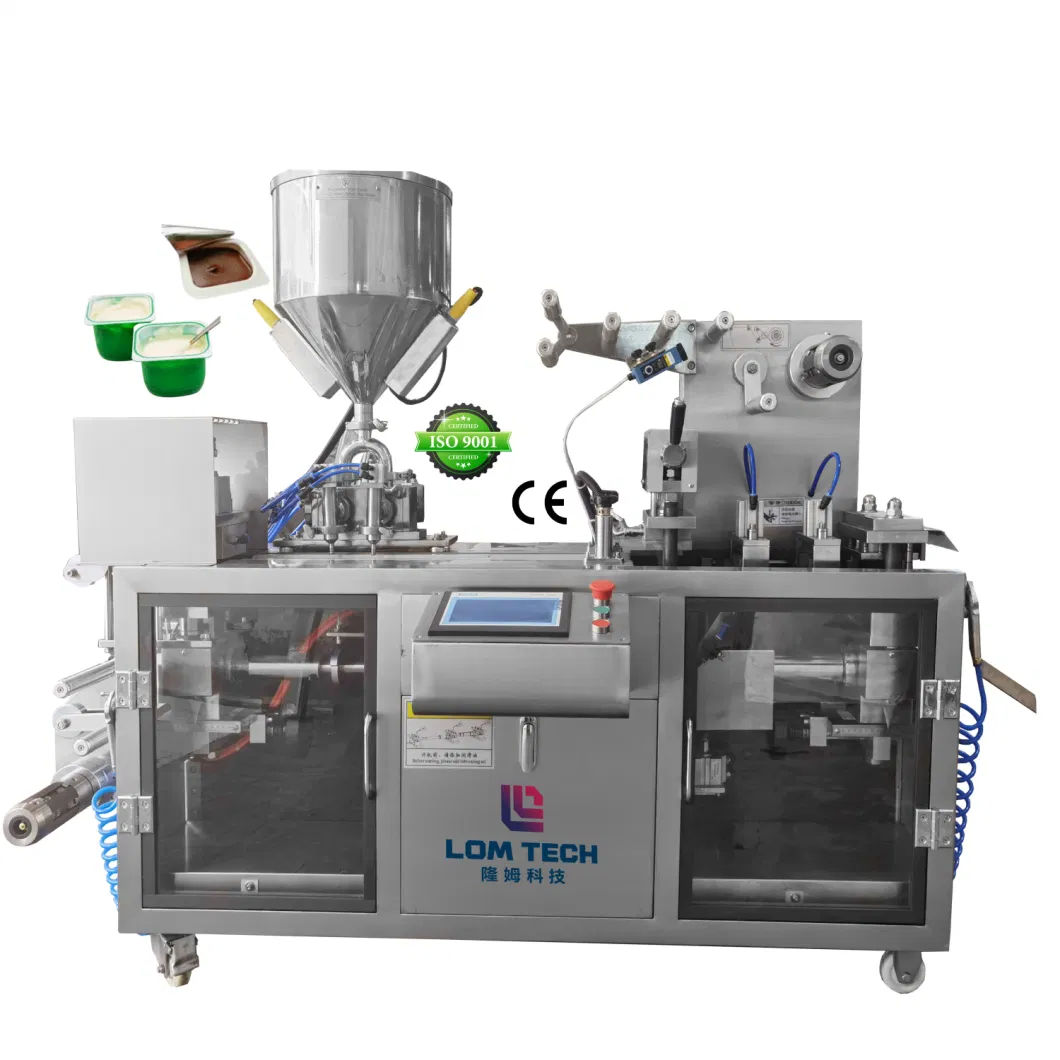 Hot Selling Butter Bee Oil Thermoforming Liquid Honey Paste Automatic Blister Packaging Machine