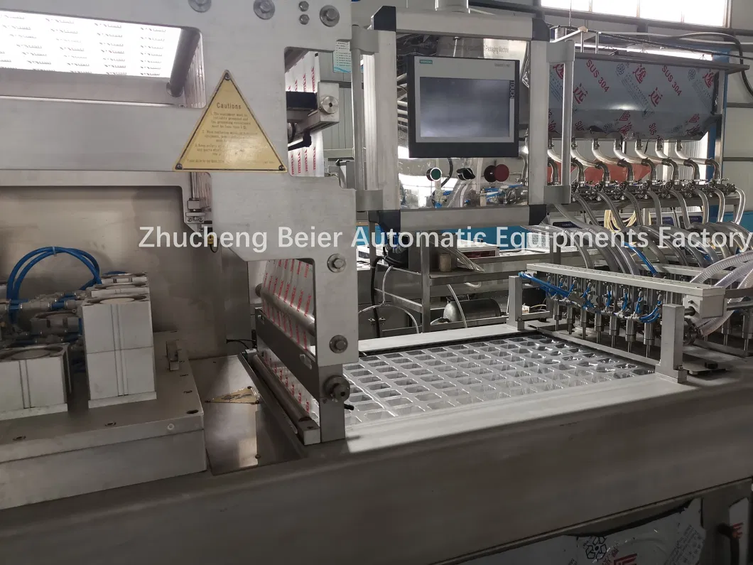 Full Automatic Thermoforming Vacuum Packaging Machine for Snacks/Fastfood/Fruit/Vegetable