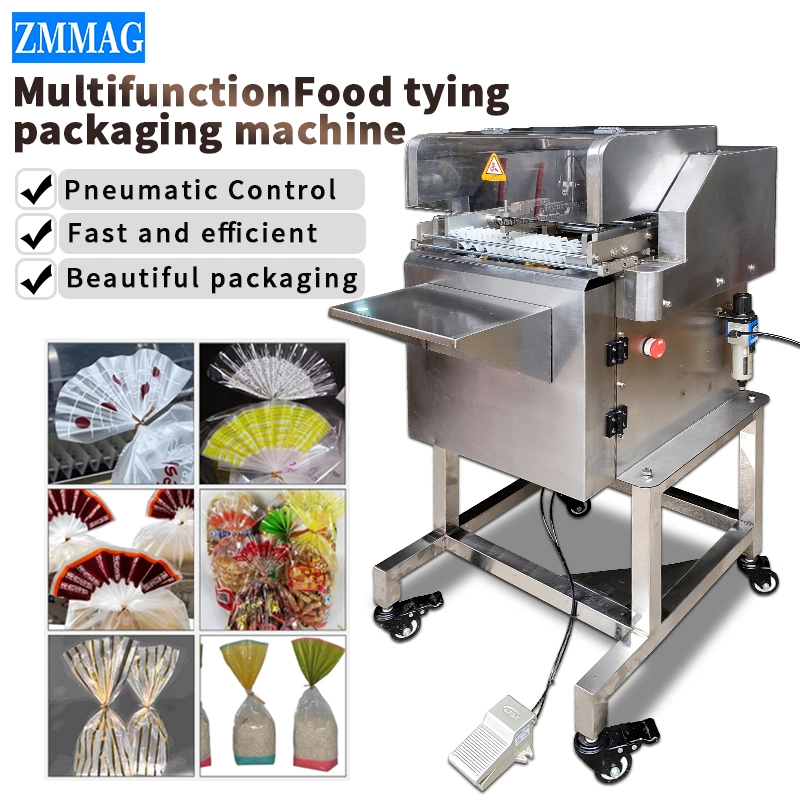 Food Packaging Machinery for Small Business Automatic Flower Tie Machine (ZMZ-400)