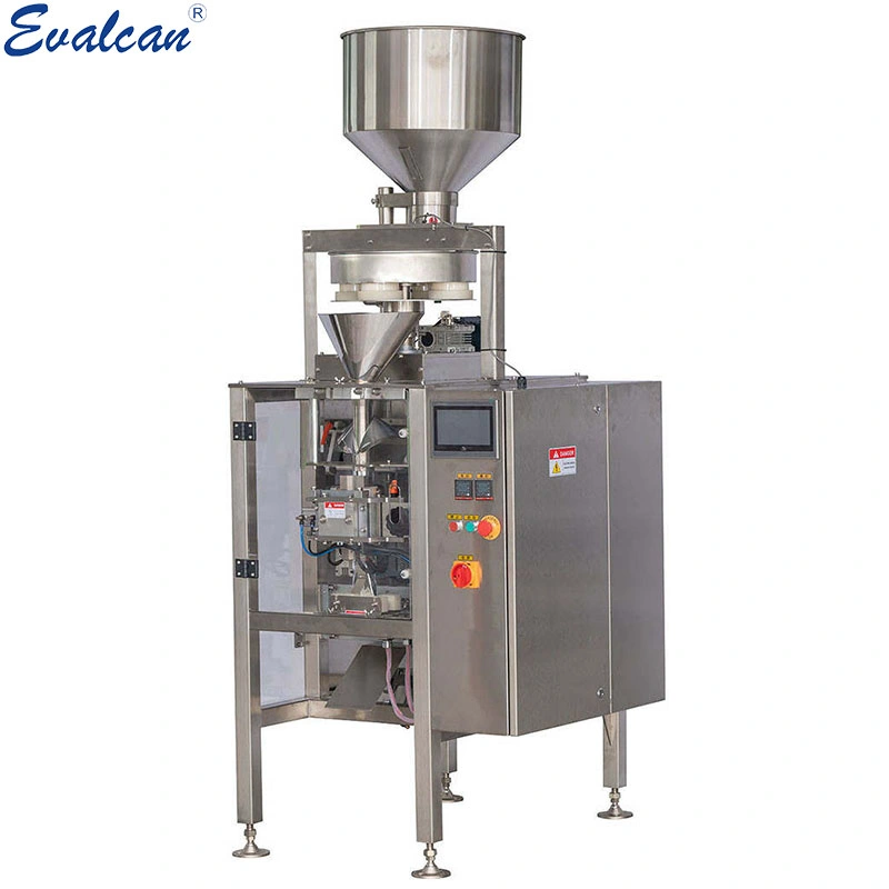 High Speed Vffs Flour Bag Pouch Packing Bagging Machine for Sugar Salet Detergent Powder Spice Flour Biscuit Nuts Potato Chips Granular Milk Snacks Packaging