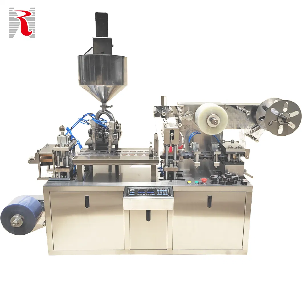 High Speed Honey Jam Blister Packaging Machine Thermoforming Blister Packing Machine