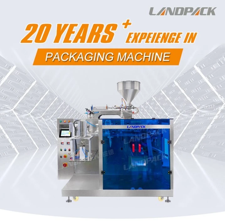 Landpack Ldsp-160L Hffs Automatic High Speed with Mutton Soup Liquid Pouch Packaging Packing Machinery Machine