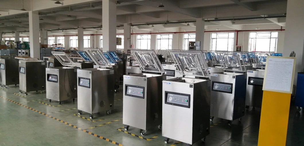 Automatic Commercial Rice Coffee Fish Food Sausage Chicken Meat Vacuum Sealer Packaging Packing Machine