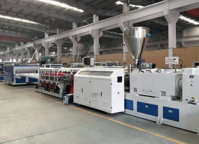 Wear Resistance Fire-Resistance Extrusion Machine Fireproof Rigid PVC Sheet Production Line