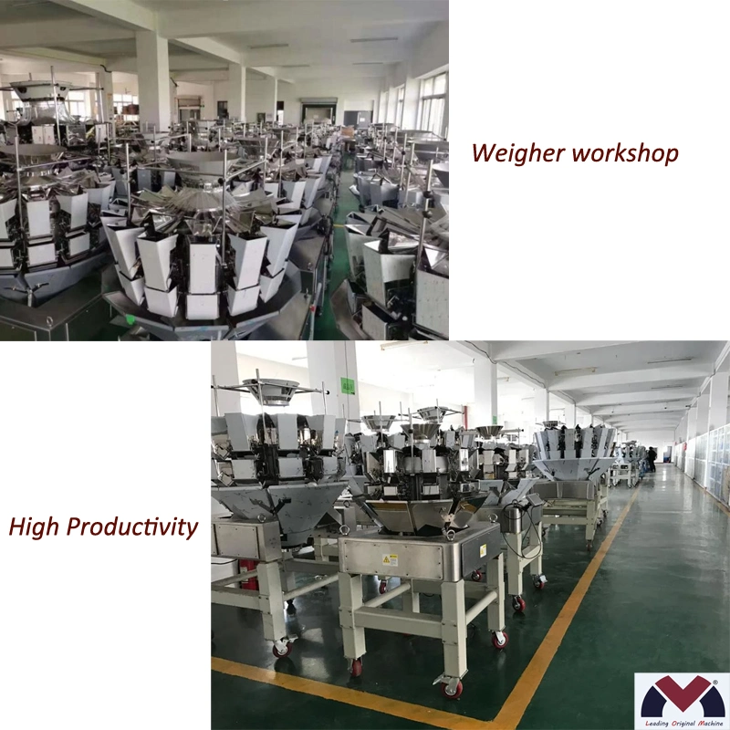 Lom Automatic Nuts Rice Dates Snacks Candy Food Packaging Machine/Vacuum/ High-Speed Automatic Multi-Head Weighing