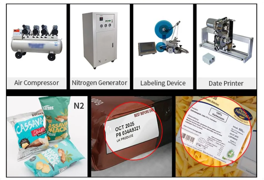 Prepared Dishes Fast Food Packaging / Automatic Tofu Thermoforming Vacuum Sealing Packing Machine