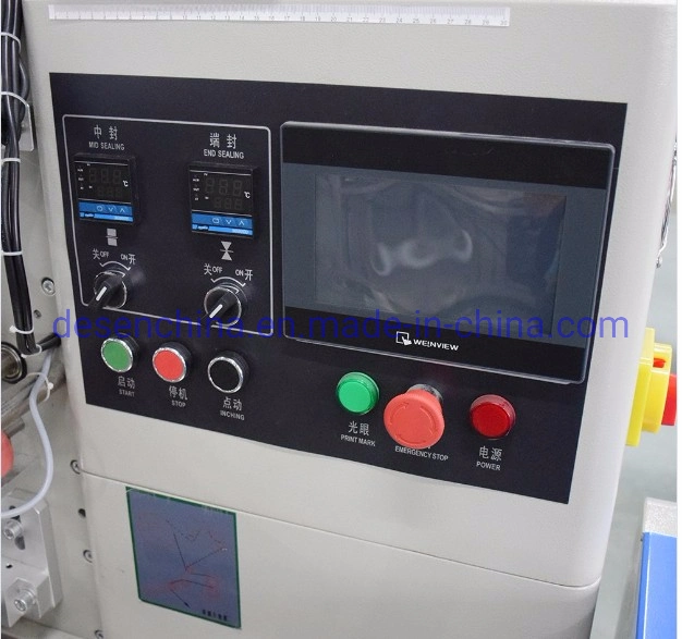 Fully Automatic Horizontal Wrapping Flow Pack Packing Machine for Lolly Popsicle