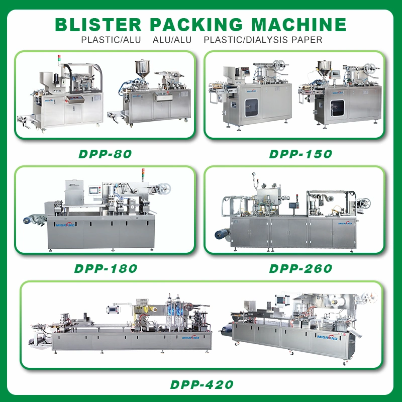 Dpp 80 Automatic Mini Small Cup Jam Sauce Ketchup Honey Blister Thermoforming Filling Sealing Machine