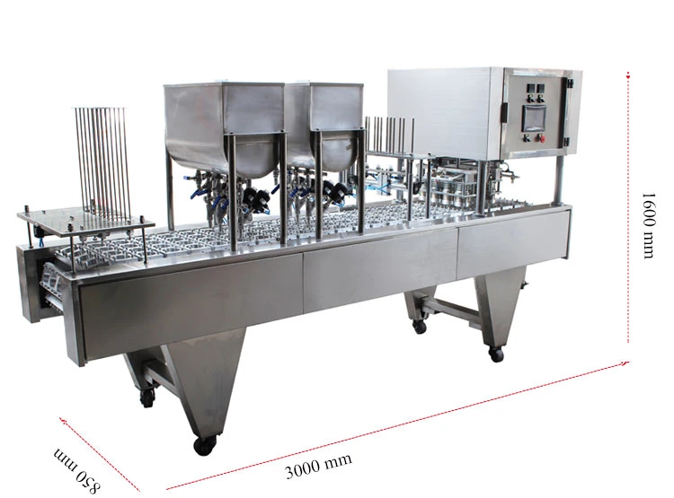 Automatic Cup Filling and Sealing Machines Instant Noodles Cup Packaging Machine