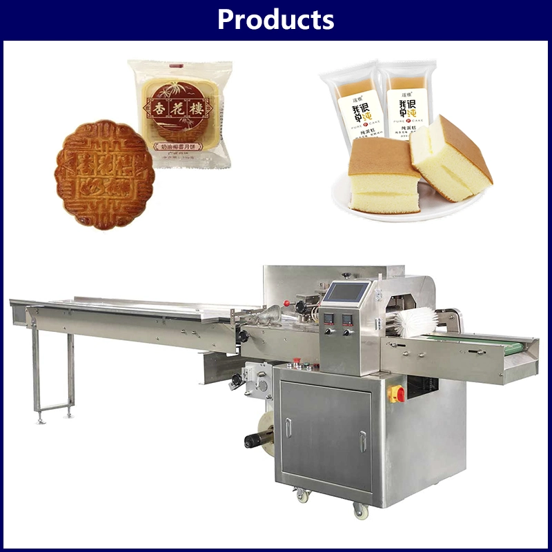 Automatic Pillow Bag Packaging Machinery Bread/ Pen/ Wet Towel/ Soap/ Instant Noodles/ Biscuit/ Popsicle/ Lollipop Food Sealing Packing Machine