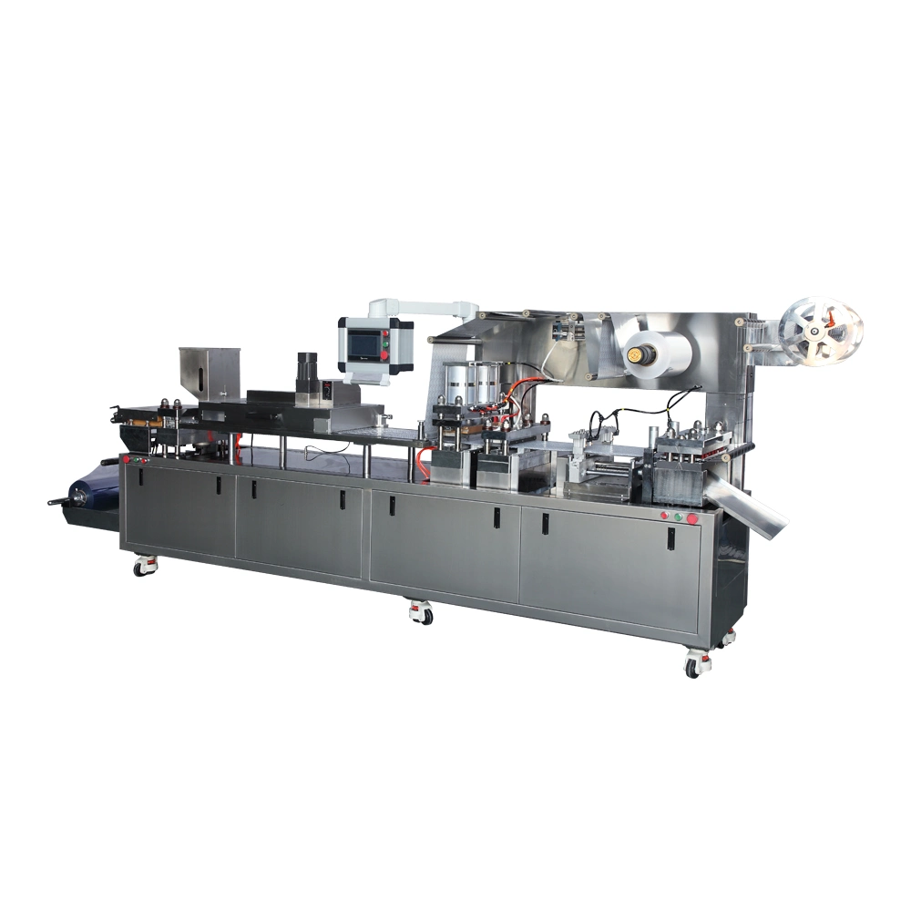 Youngstar Dpp150 Automatic Thermoforming Filling Honey Ketchup Chocolate Jam Jelly Blister Packing Machine