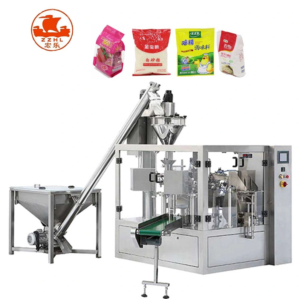 Fully Automatic Powder Filling and Sealing Machine for Prepared Bags