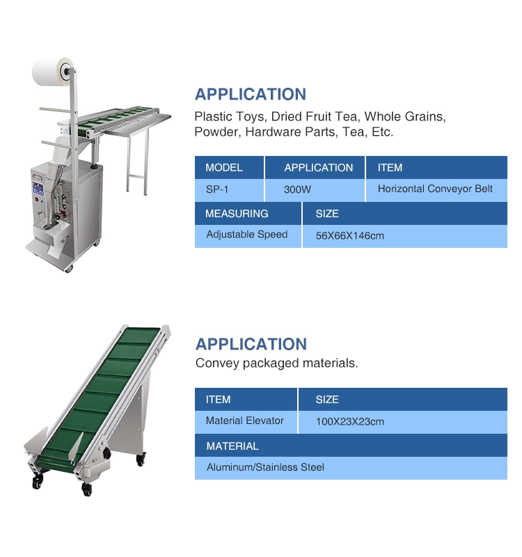 Faith Customic Automatic Multi Head Tea Bag Packing Machine for Tea Granule Salt / Rice / Bean / Seeds with CE