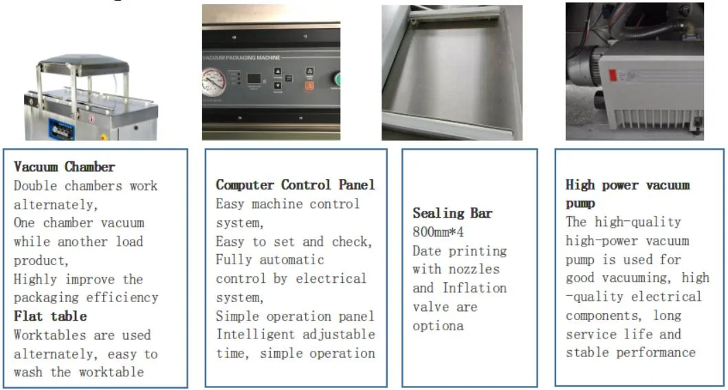 Food Vacuum Sealer Packaging Machine Household Vacuum Food Sealing Machine Electric Vacuum Sealer Packer/Package