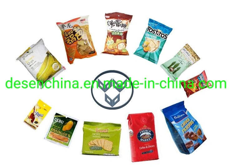 High Speed Vffs Industrial Product Food Sugar Candy Oatsbar Packaging Machine