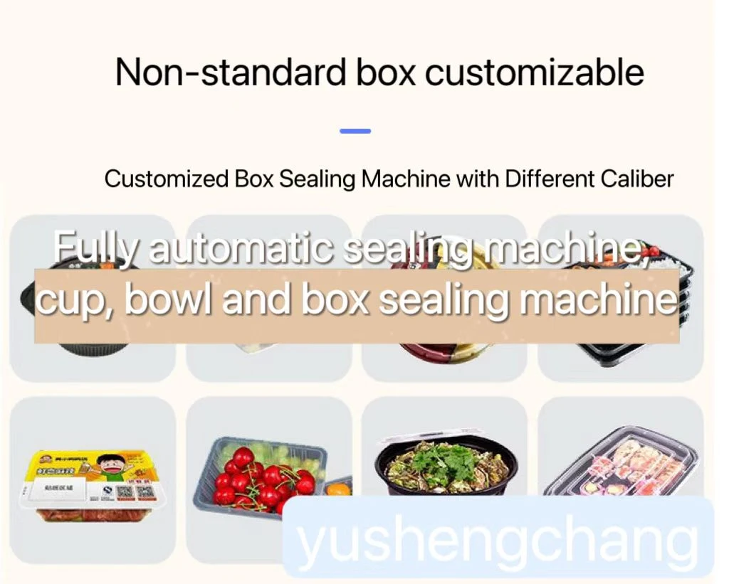 180mm Manual Duck Cargo Cooked Food Marinated Malatang Round Bowl Takeaway Packaging Sealing Machine Round