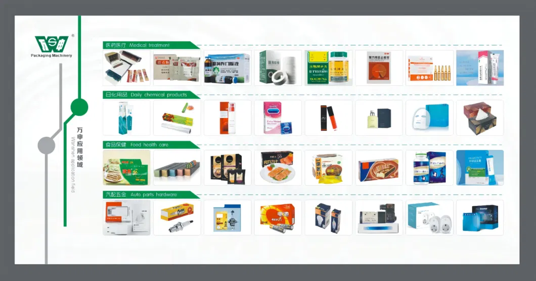 Multi-Function Cartoning Machine for Carton Boxes Cartoner Packing Machinery of Food/Cosmetic/Hardware/Pharmaceutial/Stationary Industry Packaging Machine