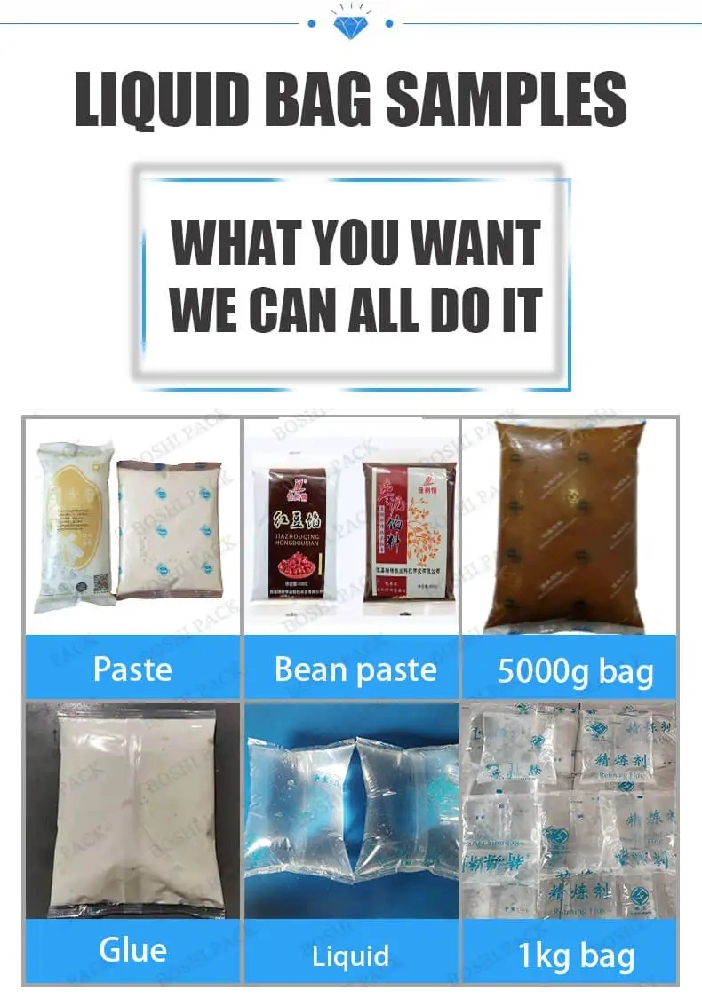 Automatic Butter Drink Corn Syrup Vffs Vertical Form Fill Seal Packaging Machine Date Paste Small Sachet Packing Machine