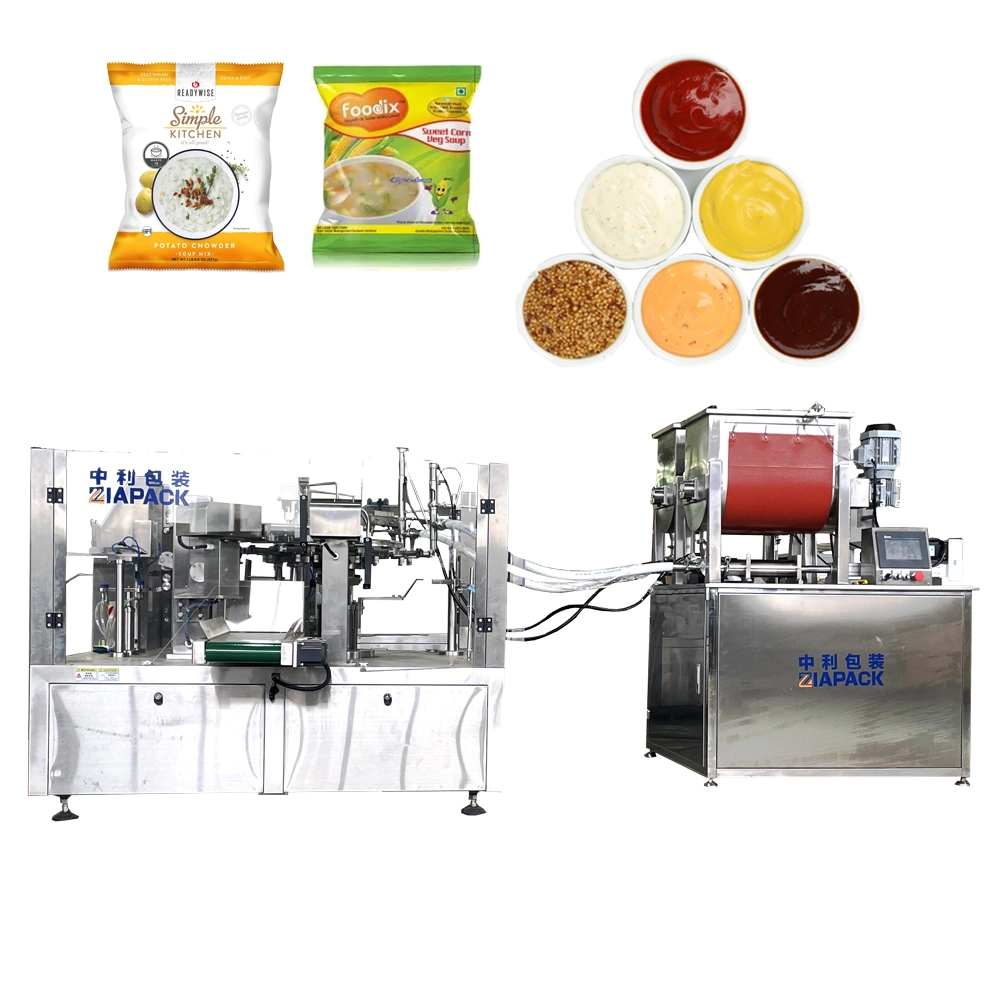 Automatic Preformed Bag Packaging Machine for Mixed Soup