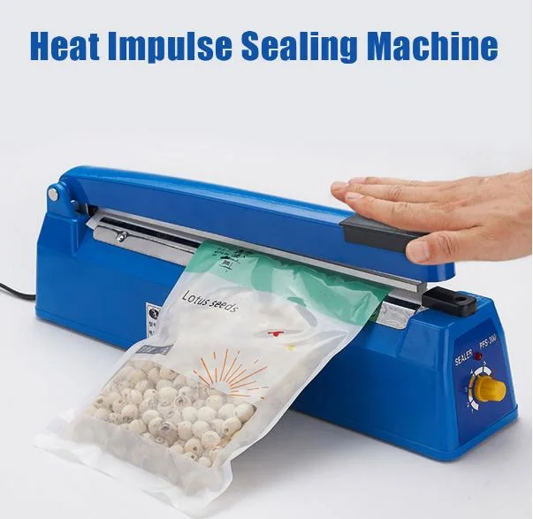 Manufacture and Production Portable Hand-Press 8&quot;/200 mm/8 Inch/20 Cm Length Impulse Heat Sealing Bag Machine Pfs-200 Kitchen Food Vacuum Heat Package Sealer