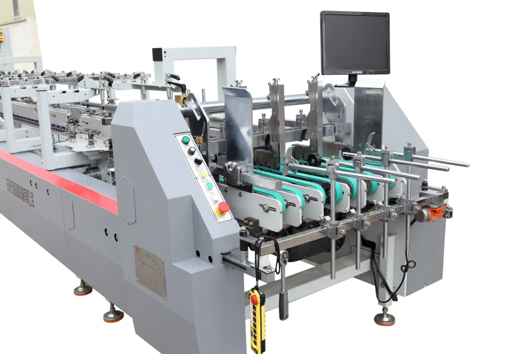 Automatic Sweets Food Paper Cardboard Packaging Hamburger/Burger Box Folding Making Machine Manufacturers for Sale (YL-650PC-B)
