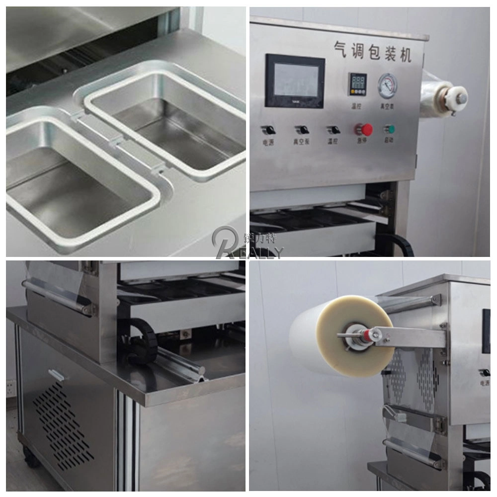 Fresh Meat Vacuum Skin Packaging Machine Seafood Skin Vacuum Packing Machine Film Cover Packing Machine for Lobster Steak Fish