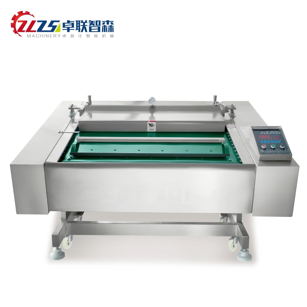 Industrial Automatic Electronic Food Meat Seafood Snacks Vacuum Packaging Machine