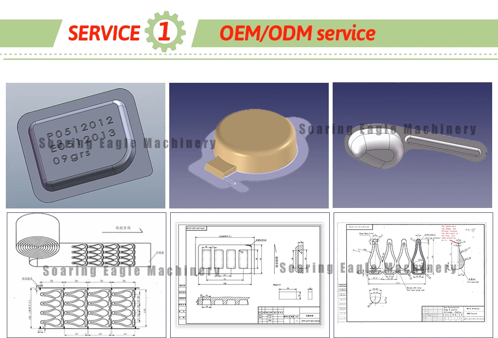 Dpp Thermoforming Automatic Jam Honey Cosmetic Liquid Blister Packaging Machine