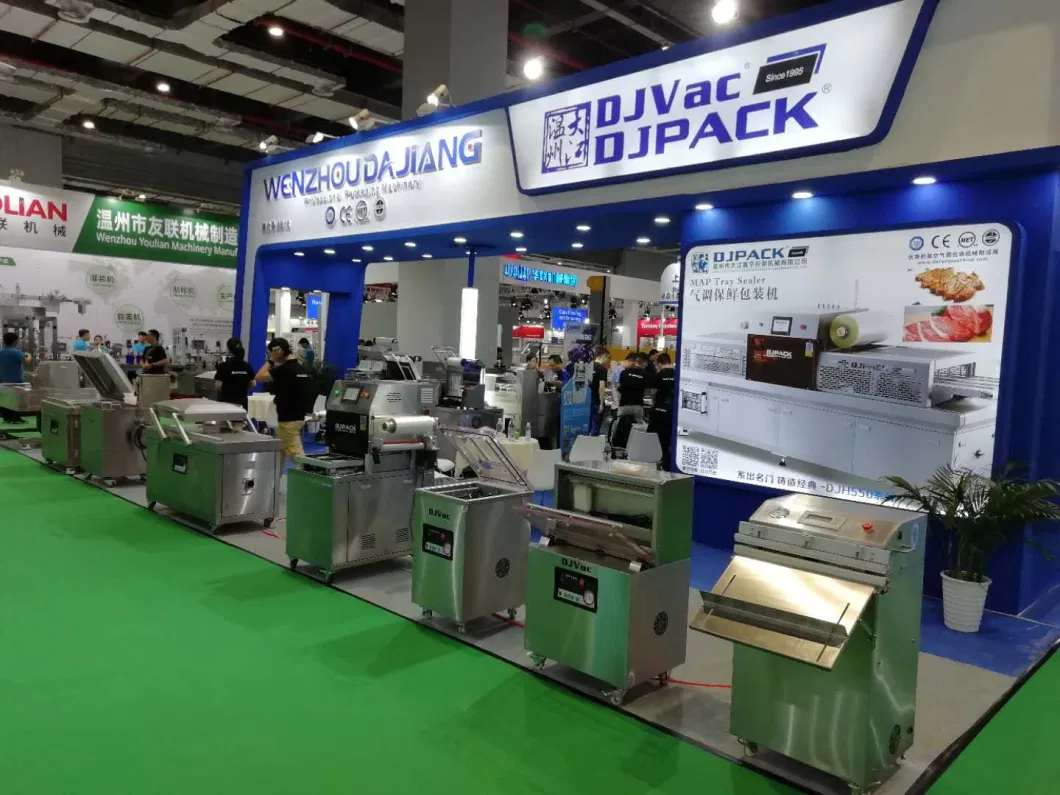 Dajiang Good Performance DJT-310VS Table Top Food Fresh Keeping Vacuum Skin Packaging Machine