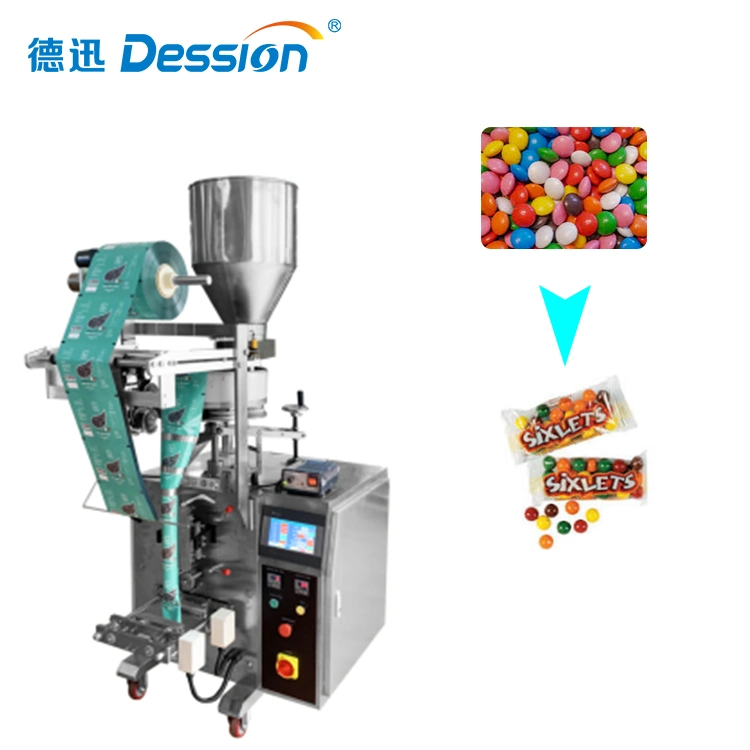 High Speed Filling Machinery Small Biscuit Packing Machine Rounded Granule Snacks Packaging Machine